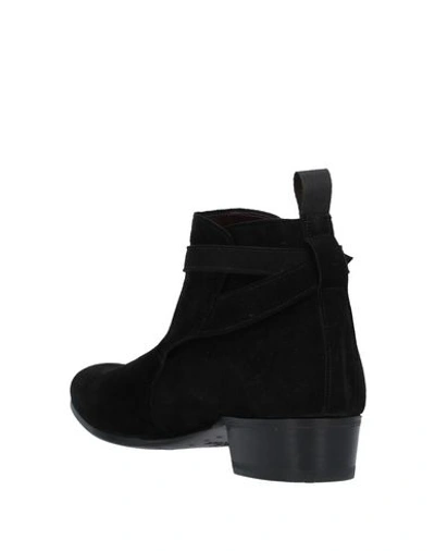 Shop Lidfort Biker Boots In Black