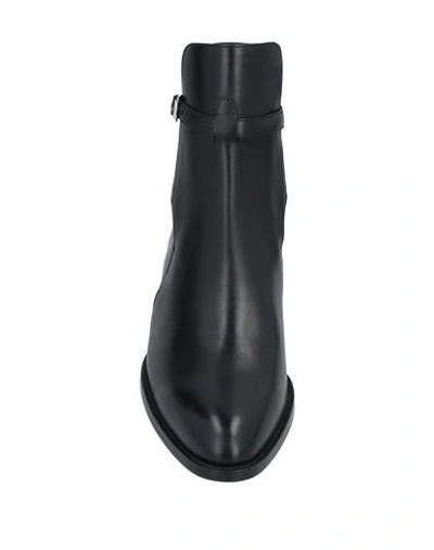 Shop Celine Man Ankle Boots Black Size 9 Soft Leather