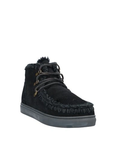 Shop Mou Ankle Boots In Black