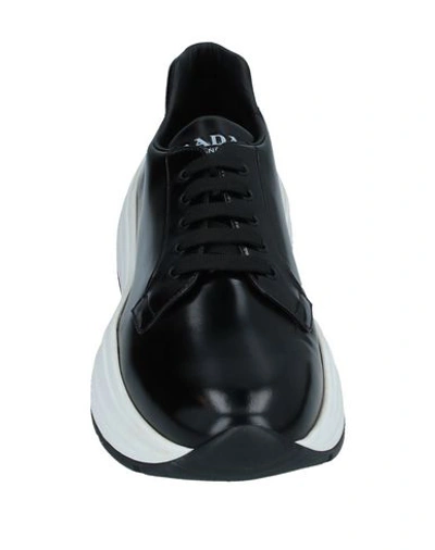 Shop Prada Sneakers In Black