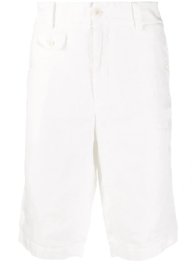 Shop Junya Watanabe Straight Knee-length Shorts In White