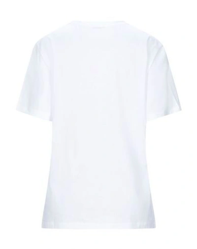 Shop Versace T-shirts In White