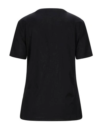 Shop Versace T-shirts In Black