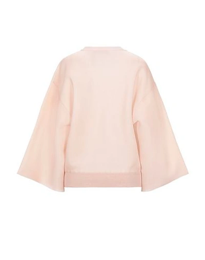 Shop Givenchy Sweatshirts In Pale Pink
