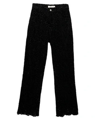 Shop Philosophy Di Lorenzo Serafini Woman Pants Black Size 6 Polyester, Polyamide, Cotton, Viscose