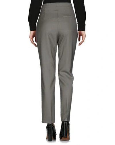 Shop Erika Cavallini Woman Pants Grey Size 4 Virgin Wool
