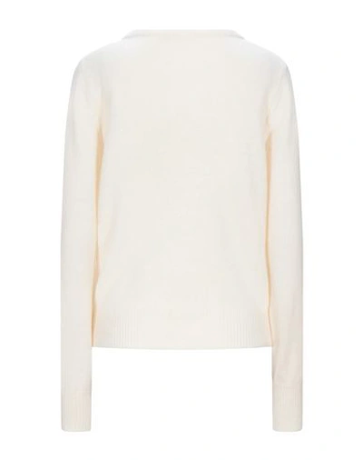 Shop Chiara Ferragni Woman Sweater Ivory Size L Merino Wool, Cashmere In White