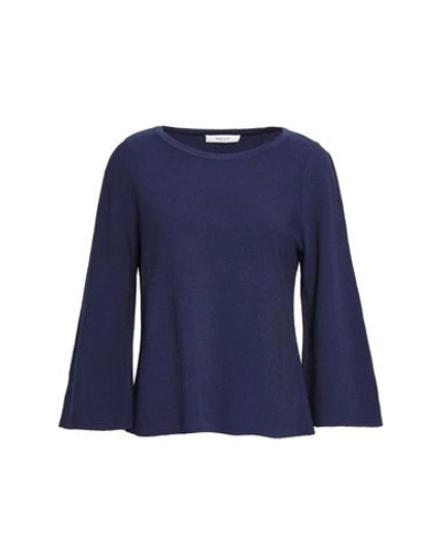 Shop Milly Sweater In Dark Blue
