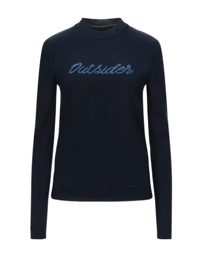 Shop Band Of Outsiders Sweater In Dark Blue