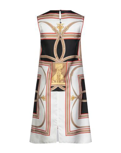 Shop Burberry Short Dresses In White