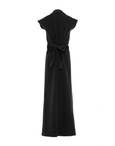 Shop Alessandro Dell'acqua Long Dresses In Black