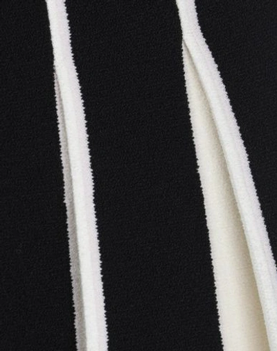 Off-white Contrasting Pleated Skirt In Black
