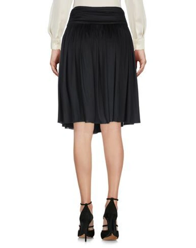 Shop Moschino Woman Midi Skirt Black Size 8 Viscose