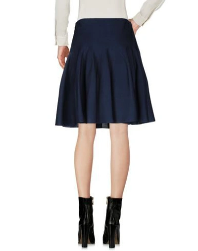 Shop Givenchy Mini Skirts In Dark Blue