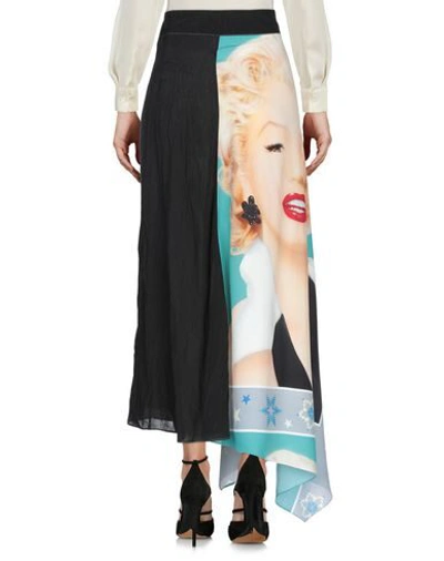 Shop Loewe Woman Midi Skirt Black Size 4 Viscose