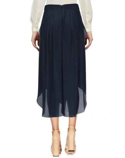 Shop Chloé 3/4 Length Skirts In Dark Blue