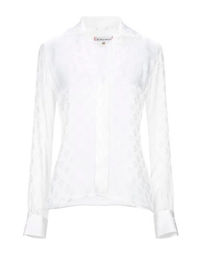 Shop Le Sarte Pettegole Blouses In White