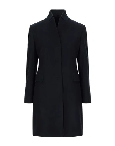Shop Brian Dales Coats In Dark Blue