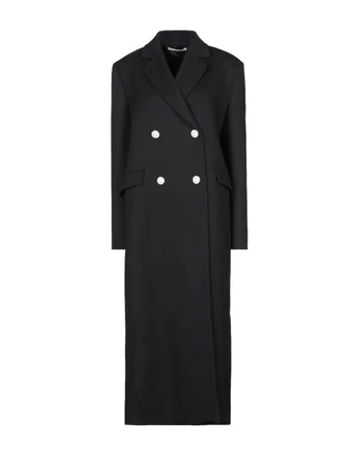 Shop Alessandra Rich Coats In Black