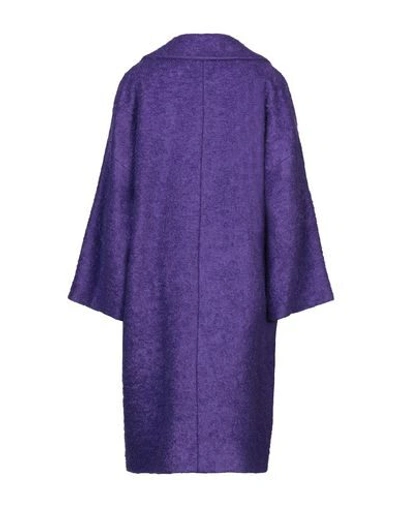 Shop Marella Coats In Purple