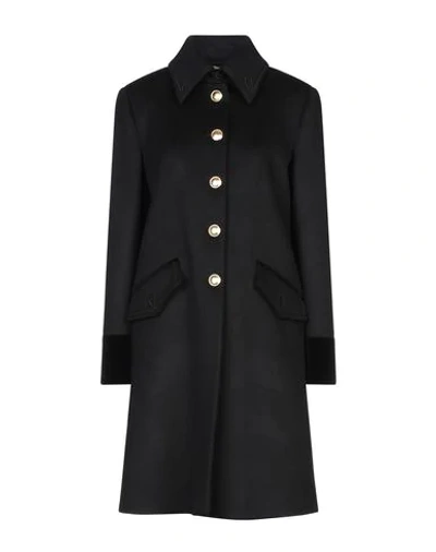 Shop Alberta Ferretti Coats In Black