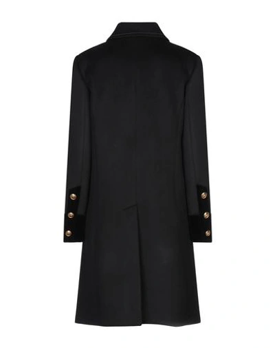 Shop Alberta Ferretti Coats In Black