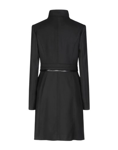 Shop Atos Lombardini Coats In Black