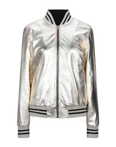 Shop Dondup Jackets In Gold