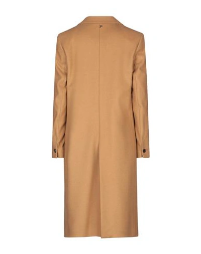 Shop Dondup Coats In Camel
