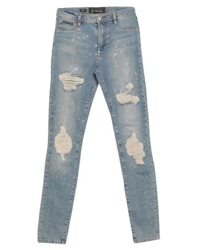 Shop Philipp Plein Jeans In Blue