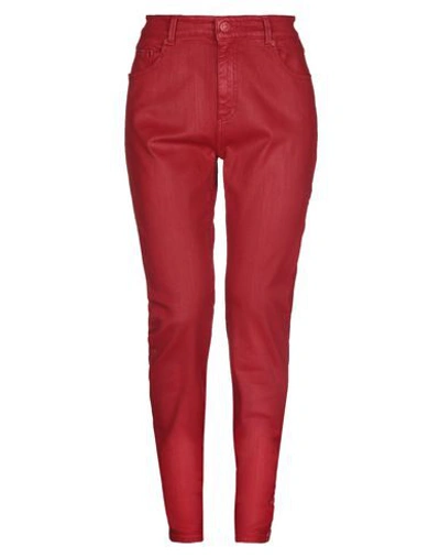 Shop Care Label Jeans In Red