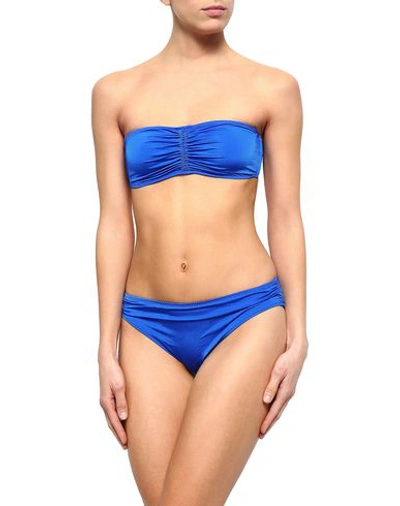 Shop Stella Mccartney Bikini Bottoms In Blue