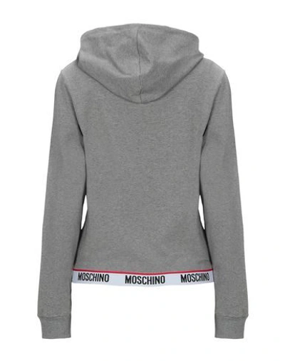 Shop Moschino Sleepwear In Grey