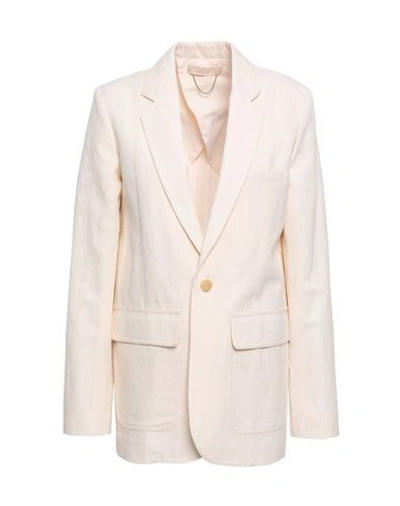 Shop Vanessa Bruno Suit Jackets In Beige