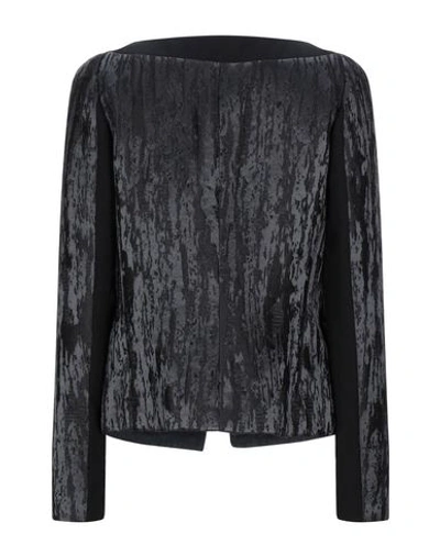 Shop Versace Suit Jackets In Black