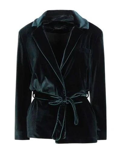 Shop Alessandro Dell'acqua Sartorial Jacket In Dark Green
