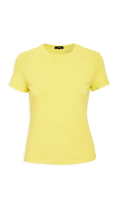 Shop Theory Tiny Tee In Bright Lime
