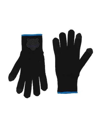 Shop Kenzo Gloves In Black