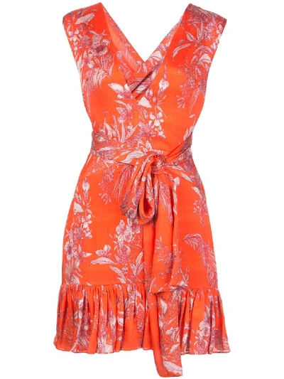 Shop Alexis Cassara Mini Dress In Orange