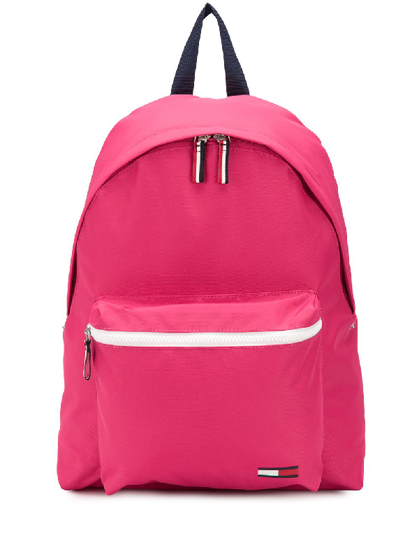 tommy jeans logo backpack