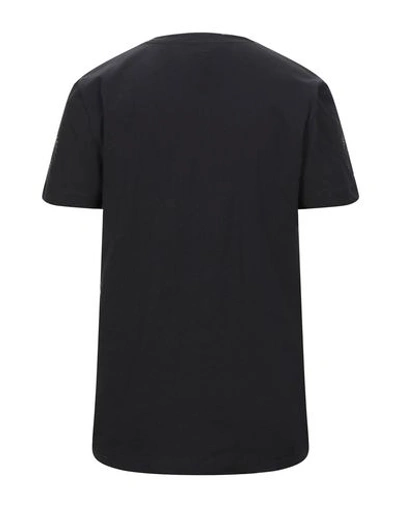 Shop Frankie Morello Man T-shirt Black Size Xl Cotton