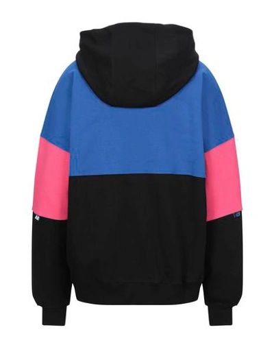 Shop Ader Error Hooded Sweatshirt In Blue