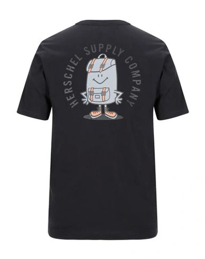 Shop Herschel Supply Co T-shirts In Black