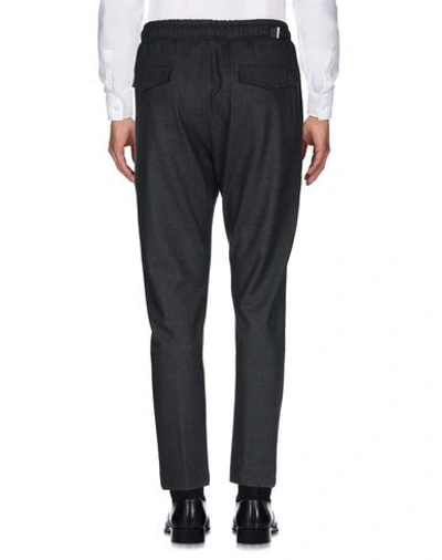 Shop Low Brand Pants In Steel Grey