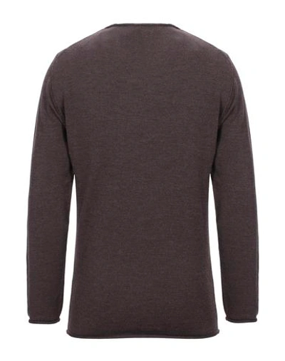 Shop Daniele Fiesoli Sweaters In Dark Brown