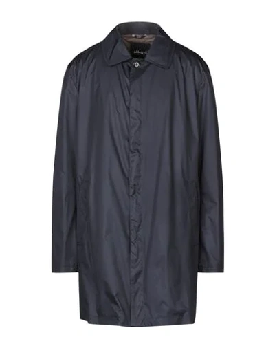Shop Allegri Full-length Jacket In Dark Blue