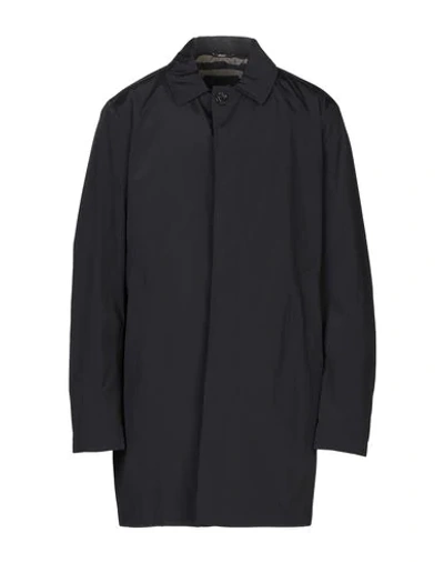 Shop Allegri Overcoats In Dark Blue