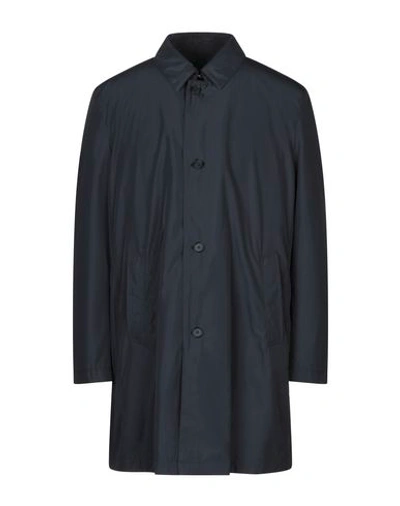 Shop Schneiders Full-length Jacket In Dark Blue