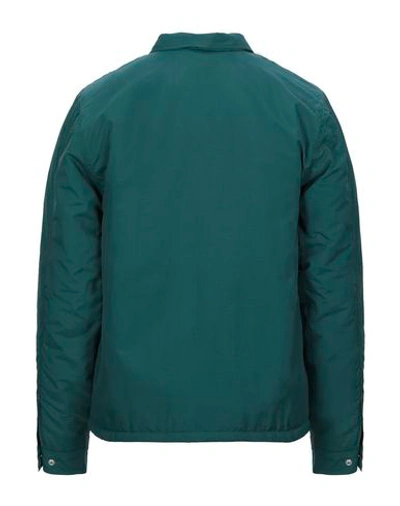 Shop Huf Jacket In Green