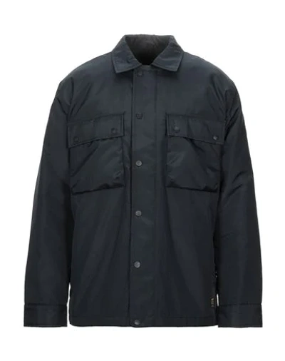 Shop Carhartt Jackets In Dark Blue